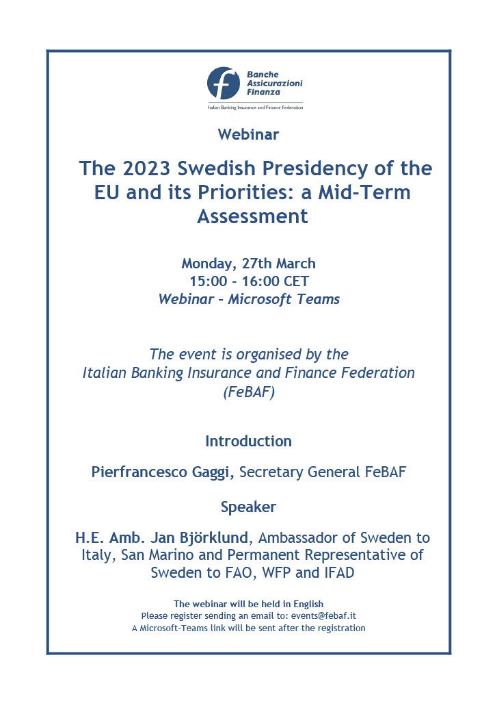 The 2023 Swedish Presidency of the EU and its Priorities: a Mid-Term Assessment